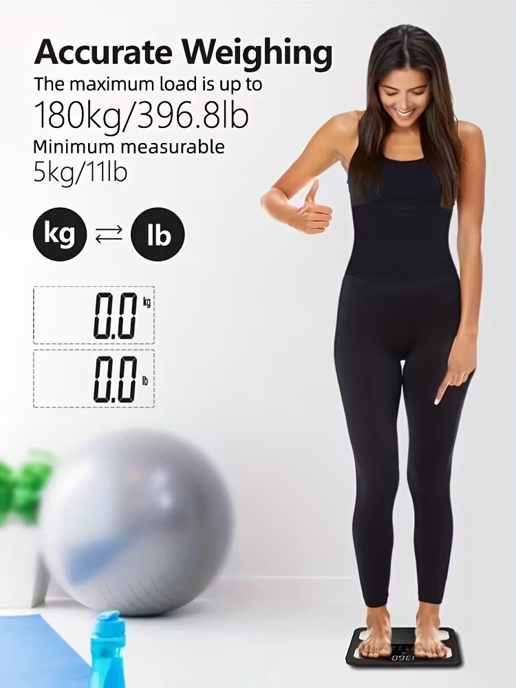 Smart Body Fat Bathroom Digital Scale